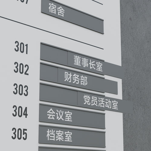 导视立牌可换内容引导向牌立式广告牌指示落地展示牌指引路牌定制 - 图3