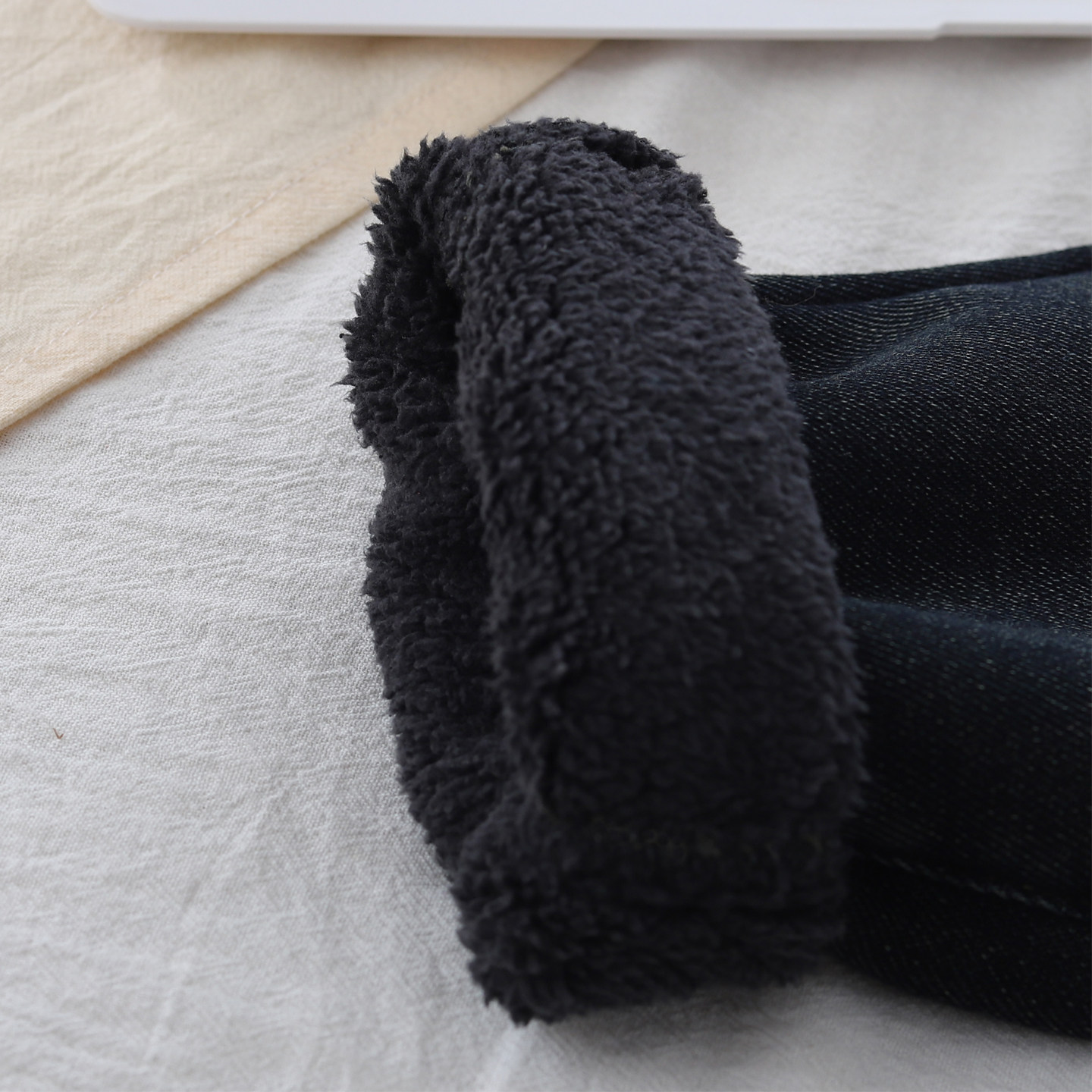 儿童加绒牛仔裤男女宝宝秋冬款一体绒破洞宽松长裤加厚羊羔绒外穿,淘宝优惠券,粉丝福利购,淘宝优惠卷