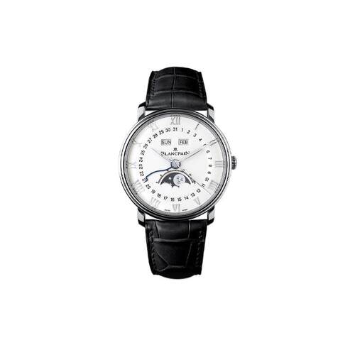 全新Blancpain宝珀经典系列手表瑞士机械男表40mm 6654-1127-55B - 图3