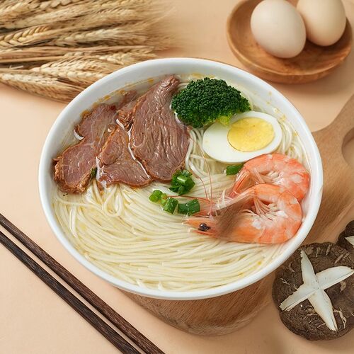 铁棍山药龙须面超细方便刀削凉拌鸡蛋挂炒面条营养速食儿童汤拉面 - 图0