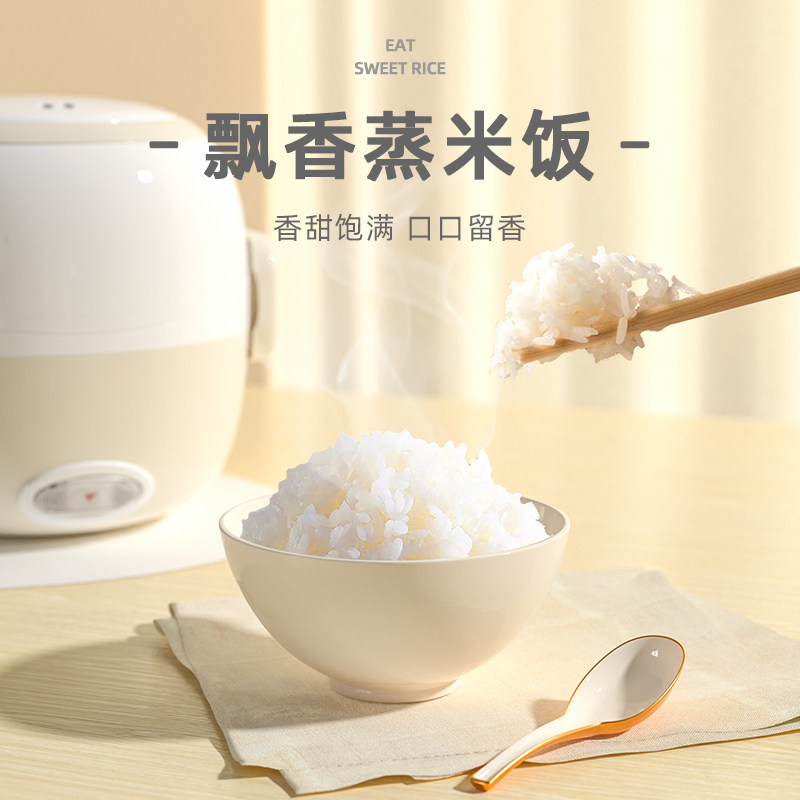 迷你厨房蒸煮电饭煲家用多功能煮饭煲汤1-2人做饭厨具过家家女孩,淘宝优惠券,粉丝福利购,淘宝优惠卷