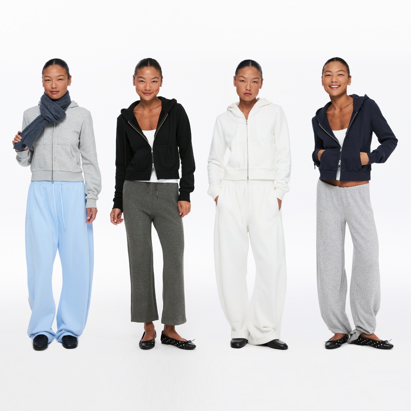 oneup美式短款连帽卫衣外套女秋冬季小个子修身帽衫运动拉链开衫,淘宝优惠券,粉丝福利购,淘宝优惠卷