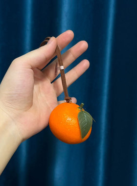 水果系列包包挂件蝴蝶结手工背包书包装饰车内车挂平安果可爱