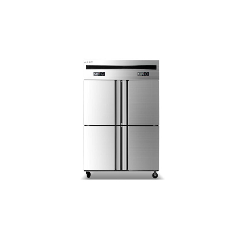 冷藏冷冻一体冰柜四门保鲜冷冻冰箱商用厨房保鲜冷冻两用双温冰柜-图3