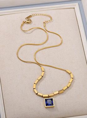 Trend Stainless Steel Multilayer Necklace Thicken Heart