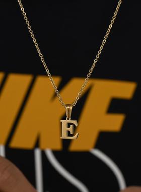 26英文字母不锈钢项炼女士26字母项炼