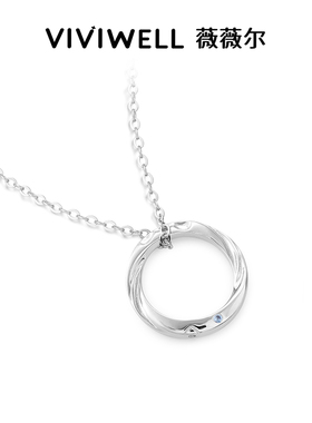 VIVIWELL磁吸爱心猫猫情侣项链