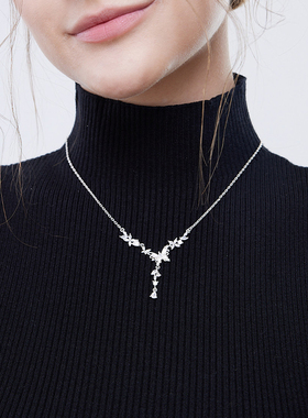 VIVIWELL流光蝶影轻奢蝴蝶项链