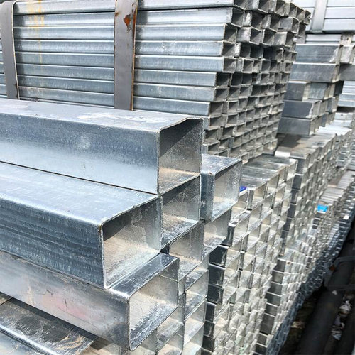 新品镀锌方管铁管钢材镀锌矩形钢管100x10B0 40x60 20x20 40x40 3 - 图1