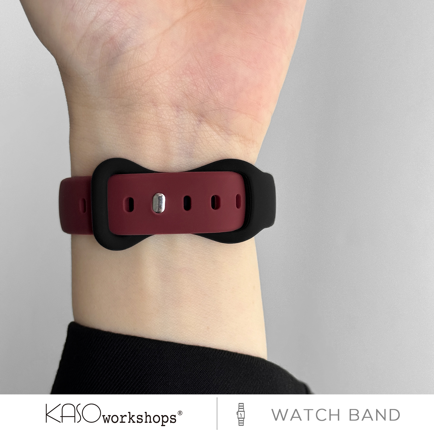 KASO适用小米手环8表带新款运动透气10手环硅胶腕带9代nfc版创意柔软腕带男女生替换配件十代8NFC高级感 - 图3