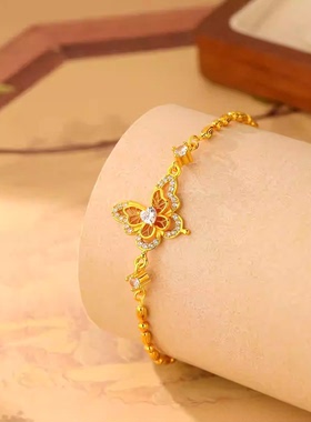 FEEINS新中式翩翩起舞梦蝶蝴蝶手链过年喜庆