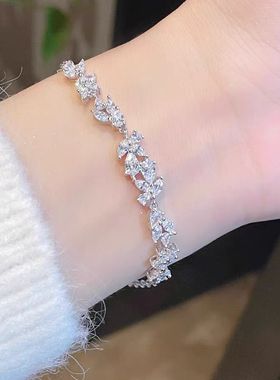 「紫藤花」手链女轻奢小众精致爆款送女友闺蜜生日礼物