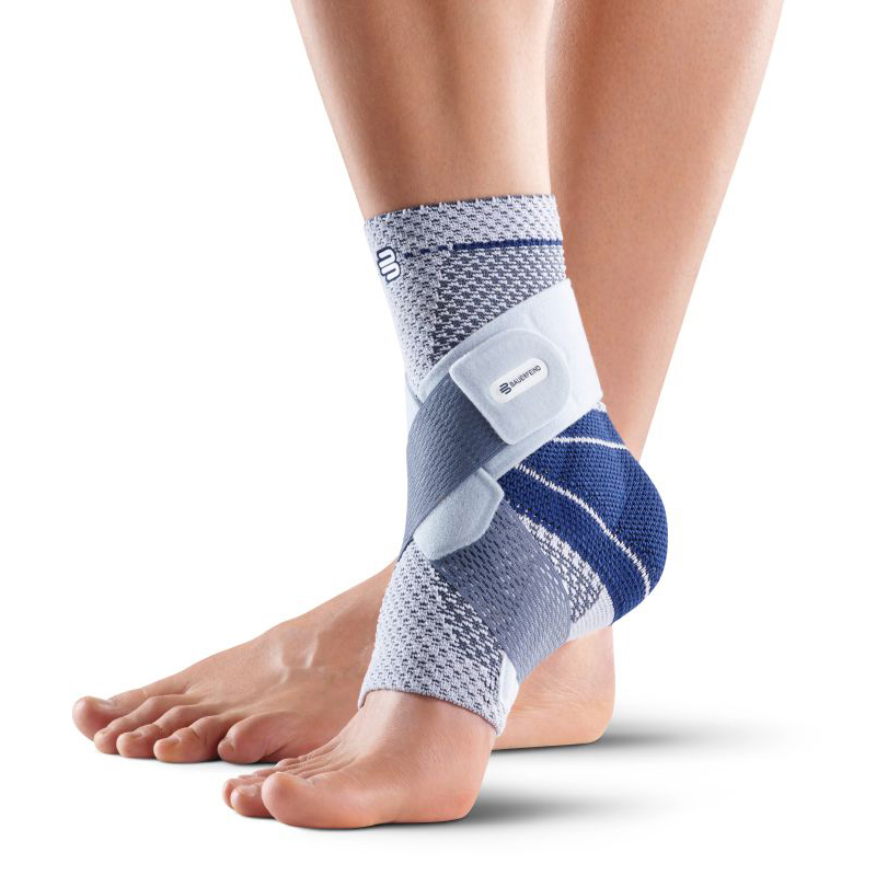 德国Bauerfeind保而防Plus护踝篮球跑步健身加强款防扭伤按摩绷带 - 图0