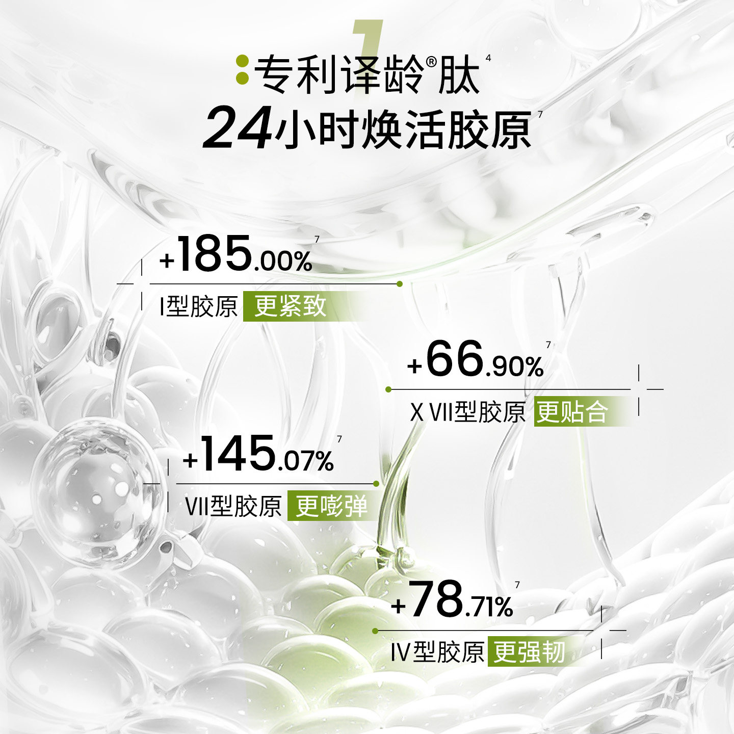 【立即抢购】译龄精华液紧致早晚双抗皱a醇修护VC烟酰胺面部护肤