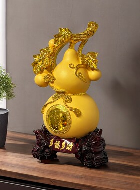 新款家居客厅电视柜酒柜装饰品桌面葫芦摆件工艺品玄关桌面高档