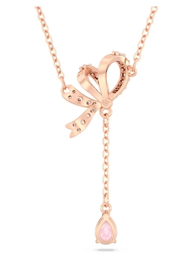 施华洛世奇蝴蝶结链坠项链送女友