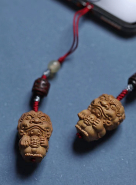 饰品文玩小挂件吊坠印度老山檀香