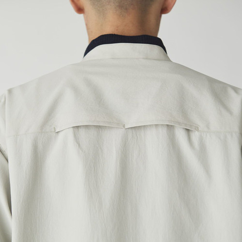 snowpeak雪峰2024秋休闲衬衫RW Transit男女款立领衬衣衬衫 - 图3