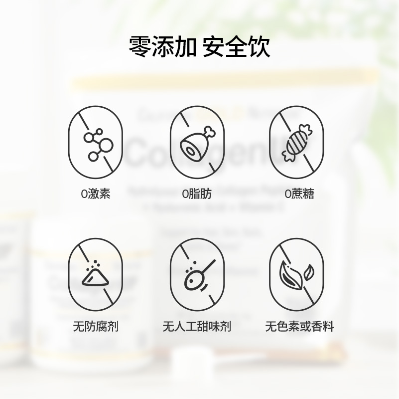 【直邮】iherb美国加州CGN天然水解胶原蛋白肽维生素C透明质酸 - 图2