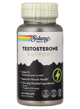 Solaray,Men's Testosterone Support, 60 VegCaps