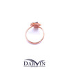 Russian Darwin Design Sterling Silver Ring