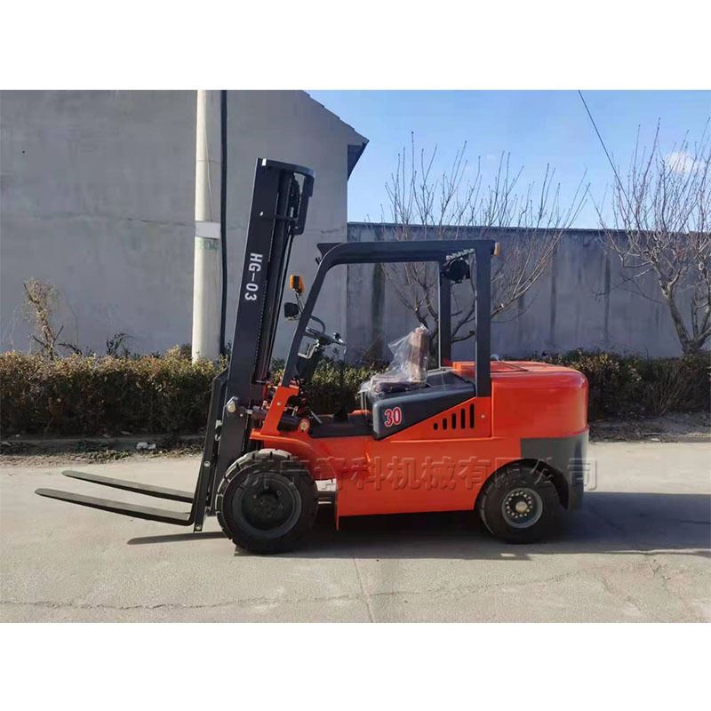 吨3全新越野式叉车 FD30Forklift内燃平衡重式四轮叉车仿杭叉-图0