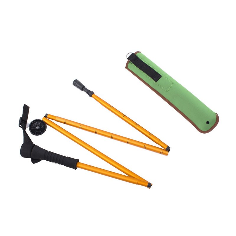 Wading Staff Collapsible Fly Fishing Stick Fishing Tackle Po - 图0