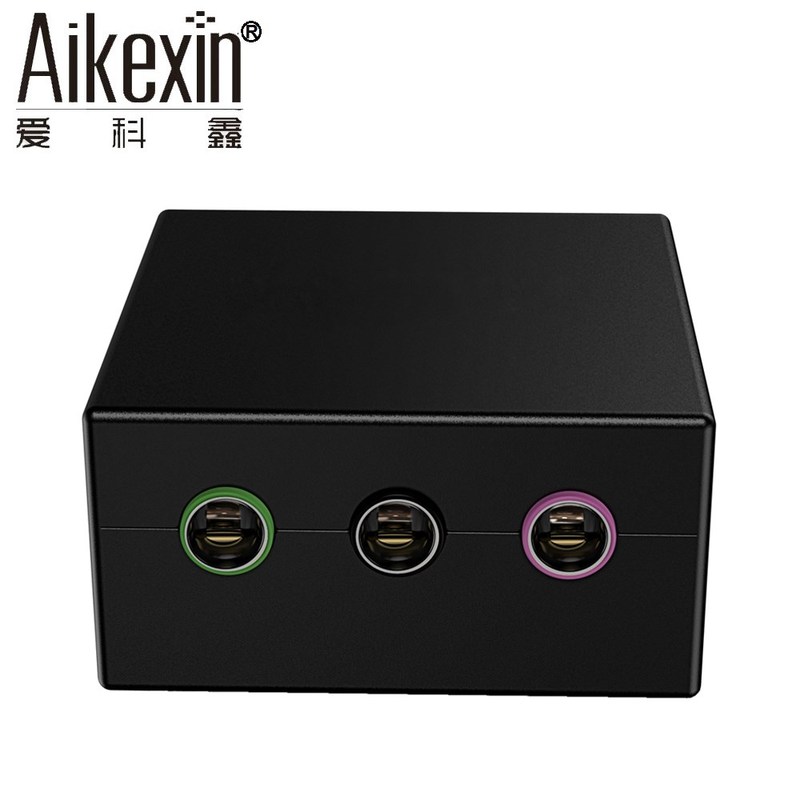 Aikexin 5.1  Console Audio Adapter Convert RCA s to 3x 1/8 s - 图1