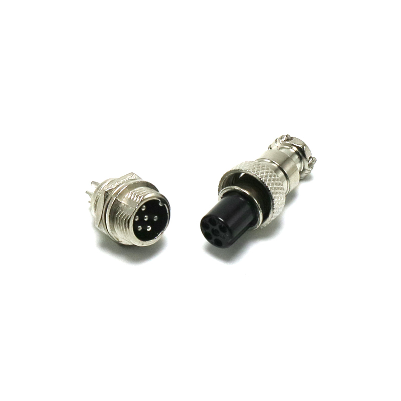 10Set GX12 2/3/4/5/6 Pin 12mm Aviation Plug Male + Female So - 图0