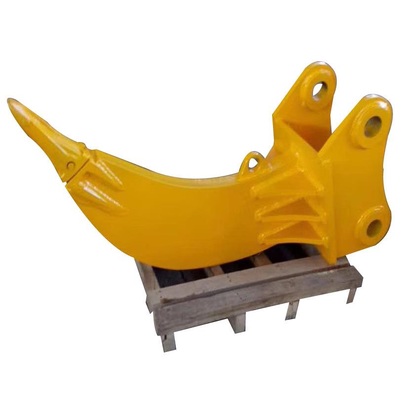 Old house renovation excavator rotating stone breaker Large construction site stone breaker