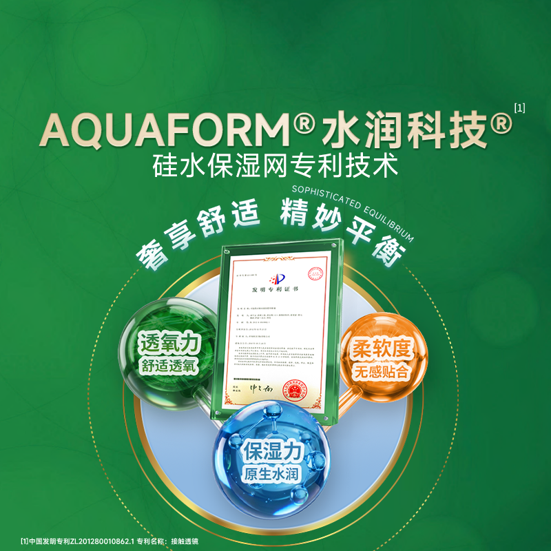 【旗舰款 新品体验价】库博光学美乐氧硅水凝胶日抛5片隐形眼镜