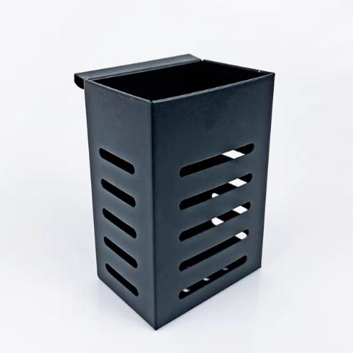 Anmai chopstick tube stainless steel double grid chopstick storage rack kitchen drain antibacterial multifunctional chopstick cage tableware rack
