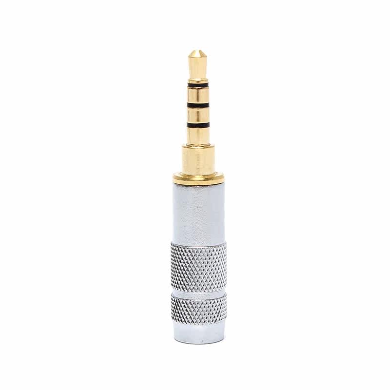 Best Gold 3.5mm Stereo 4 Pole Headphone Jack Audio Solders V_虎窝淘