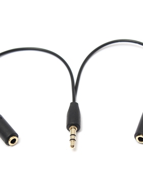 3.5 mm Stereo Female Jack Convert to 2 RCA Male Plug to Y Ca