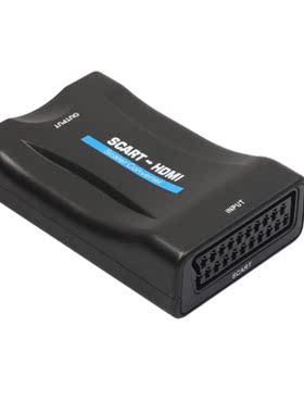 1080P SCART to HDMI Upscaler Video Audio Converter HDTV STB