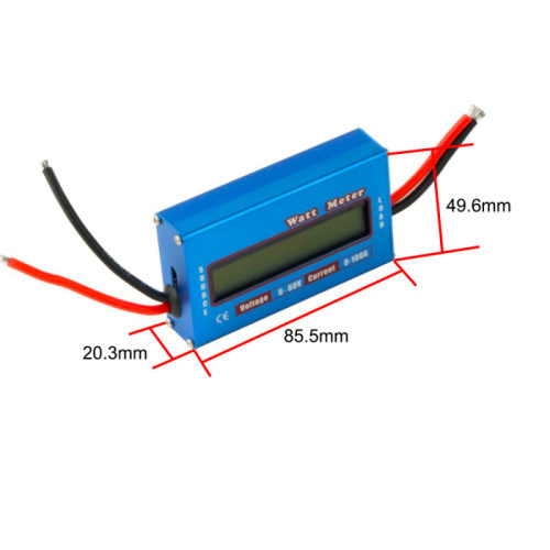 Battery Power Analyzer Watt Meter Balancer For DC RC Helicop - 图0