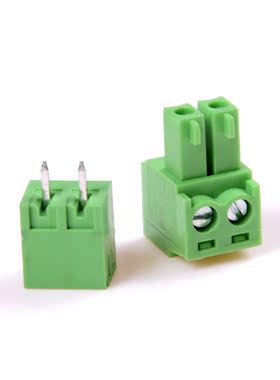 10 PCS 3.81mm 2pin terminal block Right angle Terminal plug