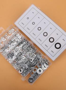 900PCS A3 Steel M3 M4 M5 M6 M8 M10 Flat Washer Plain Washers