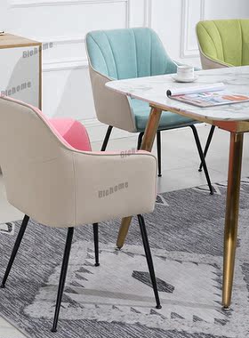 Nordic Dining Chair Modern Minimalist Home Chair Iron