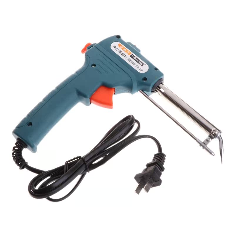 220V 60W Send Tin Gun Electric Soldering Iron Rework Station-图2