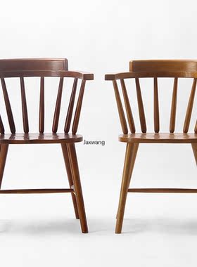 American Dining Chairs Solid Wood Dining Chair Simple Hotel