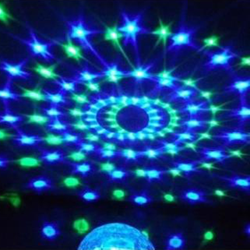 Color LED Bluetooth Speaker Disco Ball Light With Mp3 - 图3