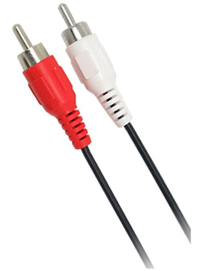 3.5mm Headphones Plug Jack to 2 x RCA AV Cable