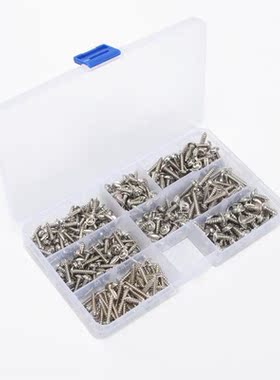 340PCS Box-packed Padded Screws PWA Self-tapping Screws Expa