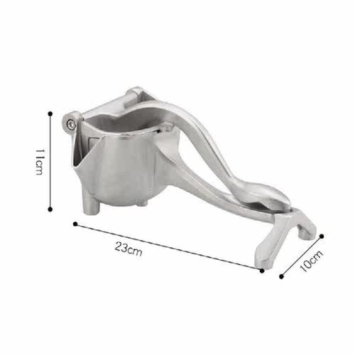 Silver Metal Manual Juicer Fruit Squeezer Juice Squeezer Lem - 图2