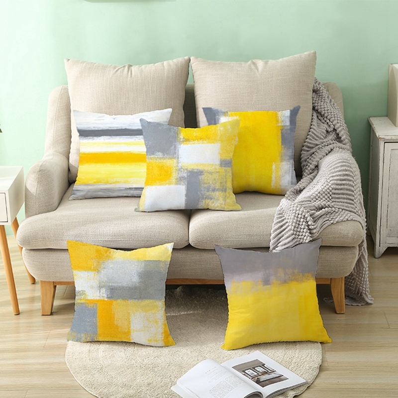 Hot Homeware Sofa Pillow Cover Abstract Peach Skin Pillow - 图1