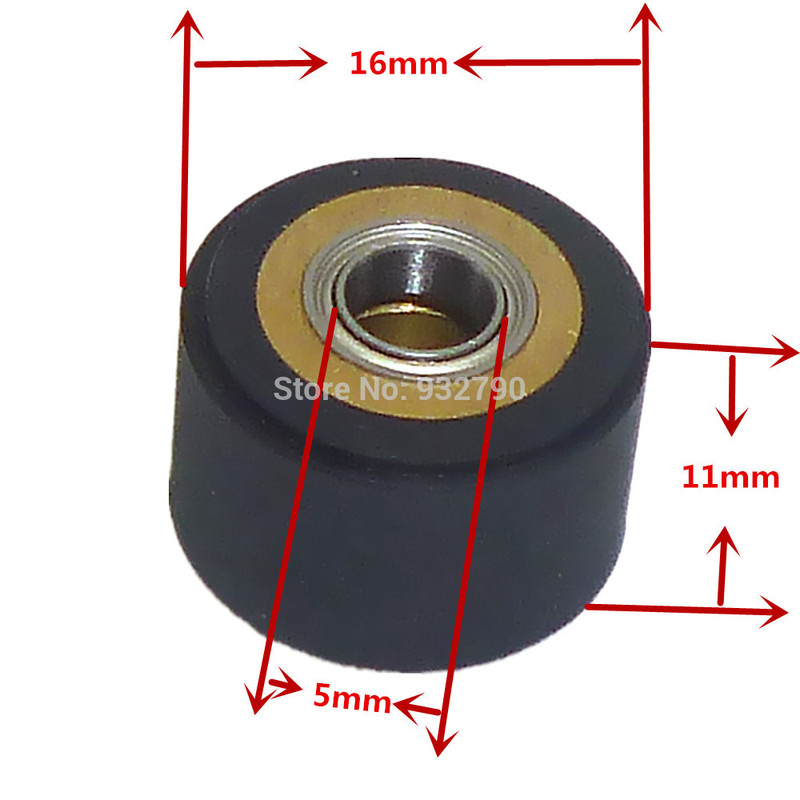 5mmx11mmx16mm Paper Pressing Wheel For Roland Vinyl Plotter - 图0