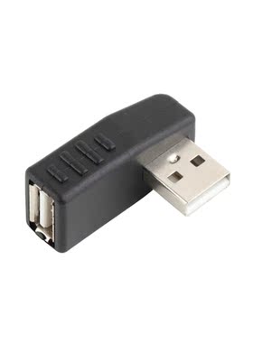 90 degree USB 2.0 A Male Female adapter connecter for laptop