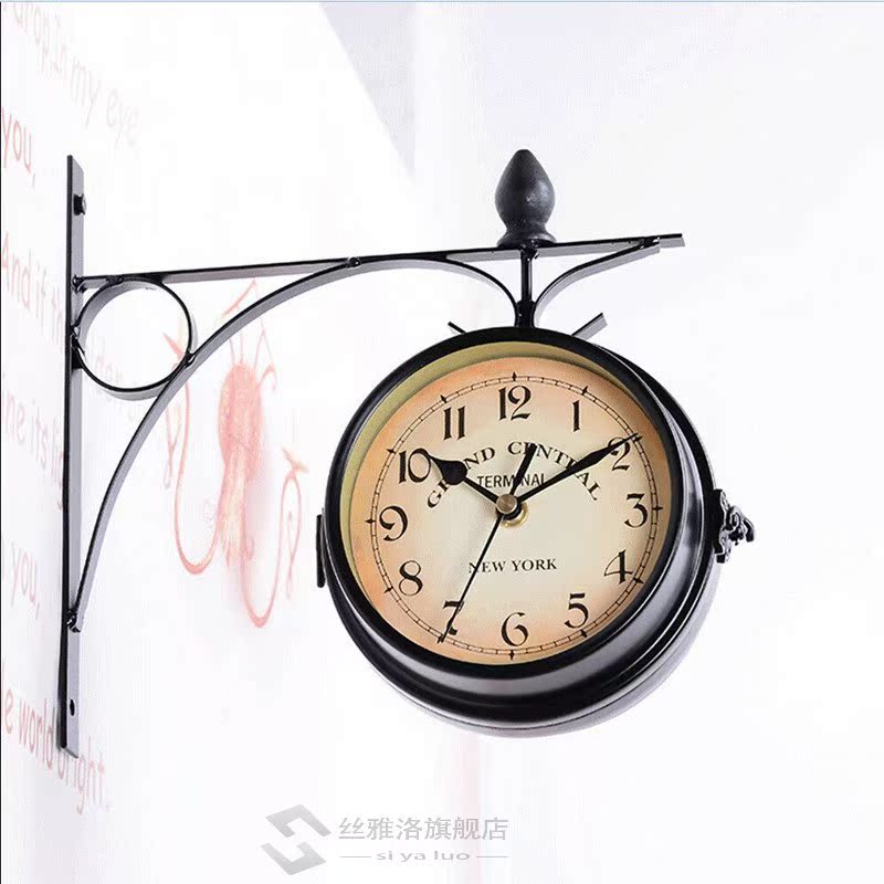 Outdoor Garden Paddington Station London Wall Clock Double S-图1