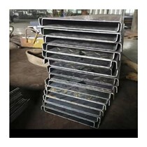 Stair tread L type anti-slip pattern steel plate steel plate pattern plate stair tread plate cutting and bending process customisation
